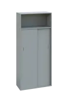 SPD 52/80 skříň s posuvnými dveřmi/nika, 1850x800x400, šedá